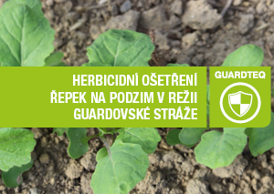 HERBICIDNÍ OŠETŘENÍ ŘEPEK V REŽII GUARDOVSKÉ STRÁŽE