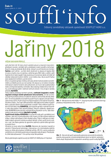 SOUFFL´info JAŘINY 2018 + speciální vydání SOUFFLET SEEDS