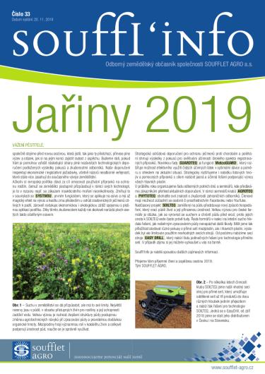 Právě vyšlo nové číslo Souffl´info - JAŘINY 2019